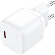 Vention FAKW0-EU USB-C GaN power charger (30W) (white)