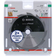 Bosch STANDARD WOOD ACCU 165X20X12T