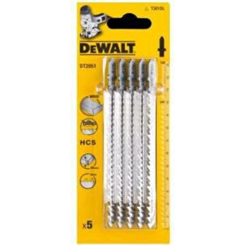 Dewalt BRZE.WYRZ. 132x4mm T301DL DREWNO /5szt.