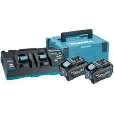 Makita ZESTAW ZASILAJĄCY 40V XGT (BL4050Fx2+DC40RB)