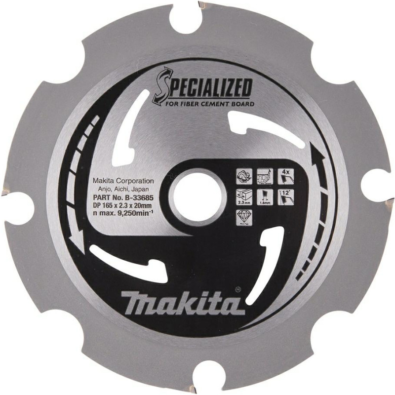 Makita SPECIALIZED Saegeblatt 165x20x4Z