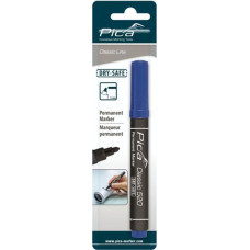 Pica-Marker Pica Permanent Marker 1-4mm, Round Tip blue Retail Packaging