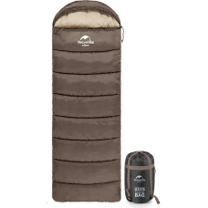 Naturehike ENVELOPE STYLE sleeping bag with hood U150 (gray)