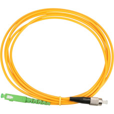 Extralink SC/APC-FC/UPC | Patchcord | Single Mode, Simplex, G657A1, 3mm, 2m