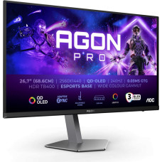 AOC AGON PRO AG276QZD2 kompiuterio monitorius 67,8 cm (26.7