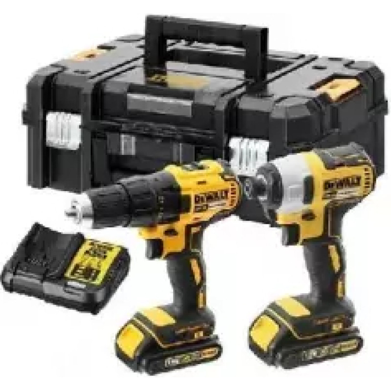 Dewalt .ZESTAW COMBO 18V DCD777 + DCF787 2x2,0Ah TSTAK II