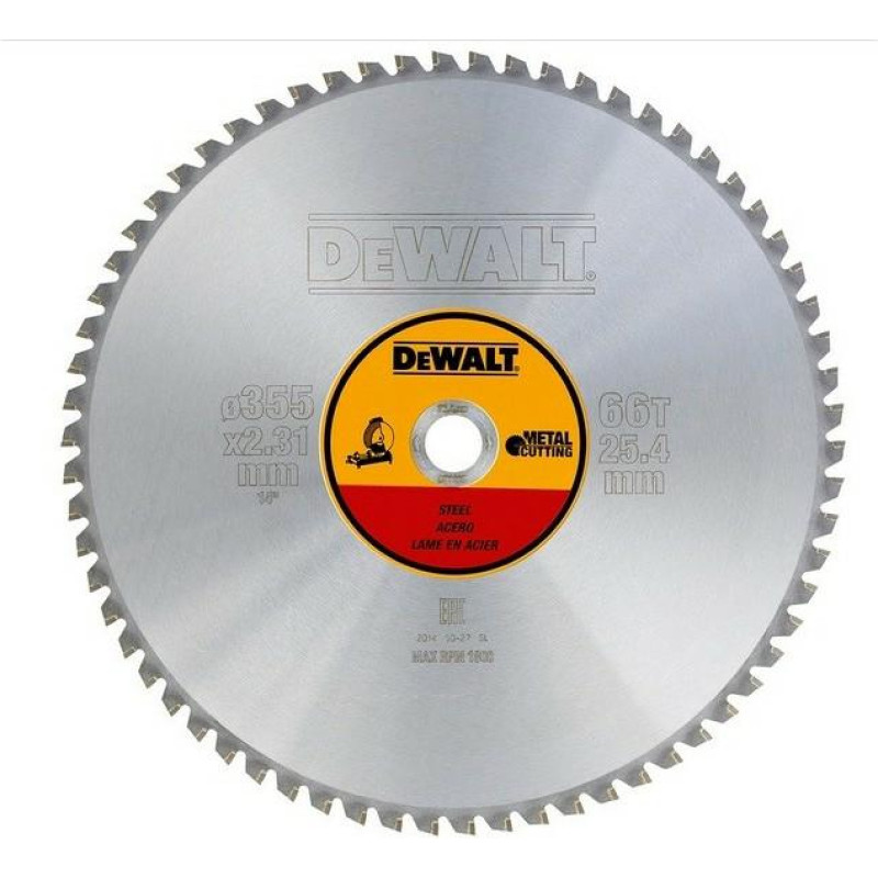 Dewalt PIŁA TARCZ.355x25,4mmx66z