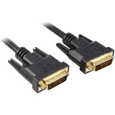 Sharkoon Adapter DVI-D -> DVI-D (24+1) black 3,0m