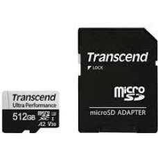 Transcend MEMORY MICRO SDXC 512GB W/A/TS512GUSD340S TRANSCEND