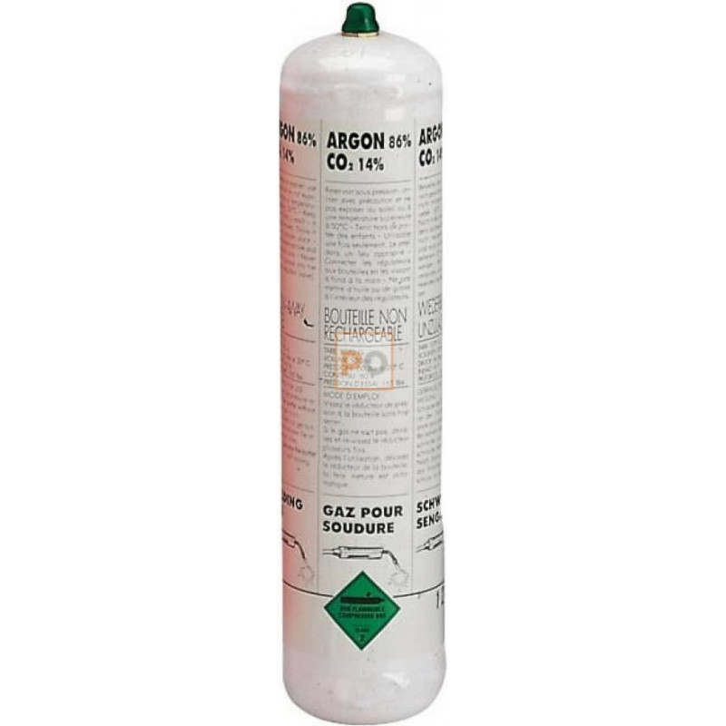 Telwin Vienkartinio panaudojimo Argono/Co2 mišinio balionas 1L, Telwin