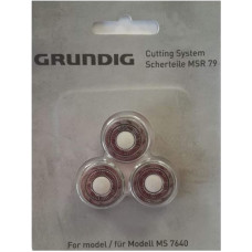 Grundig replacement cutting head MSR79 (silver, for MS 7640)