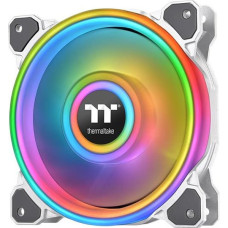 Thermaltake Riing Quad 14 RGB Radiator Fan TT Premium Edition Single Fan Pack - White, case fan