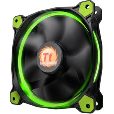 Thermaltake Riing 14 LED Green 140x140x25, case fan (black/green)