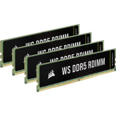 Corsair DDR5 - 64GB - 6000 - CL - 40 ECC (4x 16 GB) Quad Kit, RAM (black, CMA64GX5M4B6000C40, WS, INTEL XMP)