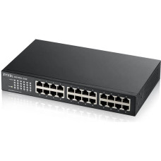 Zyxel GS1100-24E Ne-valdomas Gigabit Ethernet (10/100/1000) Juoda