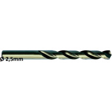 Exact Metalo grąžtas DIN338 HSSE-Co Ø2,5mm 10vnt., Exact