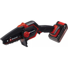 Einhell Cordless Pruning Chainsaw GE-PS 18/15 Li Bag Kit, 18 Volt (black/red, Li-ion battery 2.5 Ah)