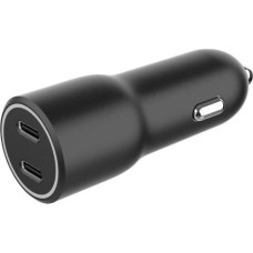 Gembird Car Charger 2xUSB-C PD 40W black