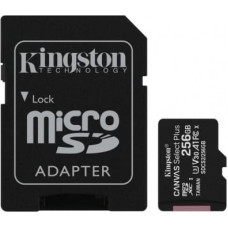 Kingston MEMORY MICRO SDXC 256GB UHS-I/W/ADAPTER SDCS2/256GB KINGSTON