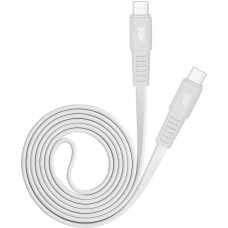 Rivacase CABLE USB-C TO USB-C 1.2M/WHITE PS6005 WT12 RIVACASE