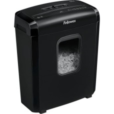 Fellowes Powershred 6M dokumentų naikiklis Smulkinimas itin mažais gabalėliais Juoda