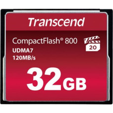 Transcend MEMORY COMPACT FLASH 32GB/800X TS32GCF800 TRANSCEND