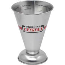 Kaiser Patisserie measuring cup funnel-shaped, integrated scale