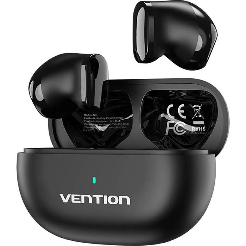 Vention TWS Vention NBLB0 Earbuds T12 Wireless Headphones (black)