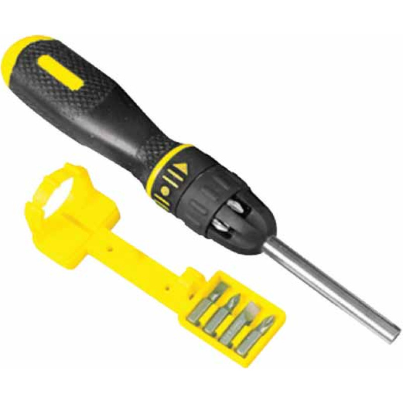 Stanley WKRĘTAK MULTIBIT Z GRZECHOTKĄ + BITY 10 elem. 0-68-010