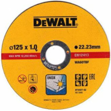 Dewalt TARCZA METAL 125x1,0mm /10szt. METALOWE PUDEŁKO