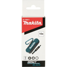 Makita ZESTAW  KOŃCÓWEK WKRĘTAKOWYCH IMPACT BLACK 25mm /10szt.