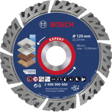 Bosch DIAMSEGMENTED BLADE 125X2223X22MM EXPERT MULTI MATERIAL