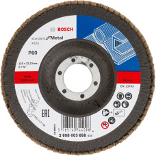 Bosch SHEET BLADE 125MM X431 P 80 STANDARD FOR METAL BLADE