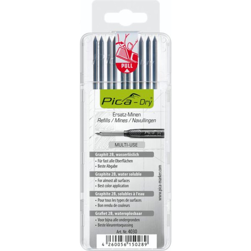 Pica-Marker Pica DRY Refills Graphite - SB