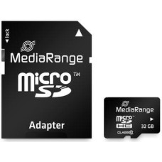 Mediarange MEMORY MICRO SDHC 32GB C10/W/ADAPTER MR959 MEDIARANGE