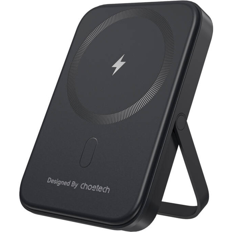 Choetech B742 5000mAh 20W PD magnetic powerbank with stand (black)