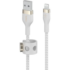 Belkin Flex Lightning/USB-A 2m mfi cert., white CAA010bt2MWH