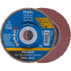 Pferd Lapelinis šlifavimo diskas PSF STEELOX 125mm P120 PFC, Pferd