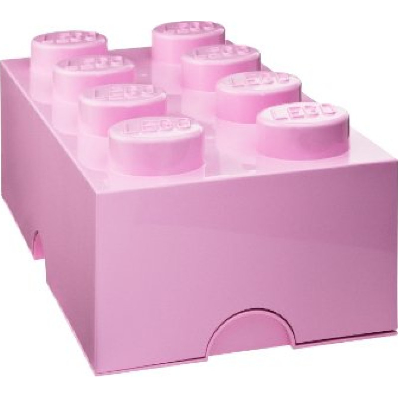 Room Copenhagen LEGO Storage Brick 8 light pink - RC40041738