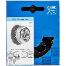 Pferd Gaubtas vielinis šepetys TBG Ino 65x20/M14 0,35mm, Pferd