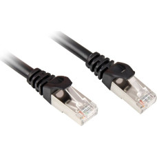 Sharkoon Network Cable RJ45 CAT.6 SFTP - 15m - black