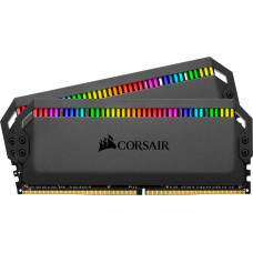 Corsair DDR4 16 GB 3600-CL18 - Dual-Kit - Dominator Platinum RGB Black