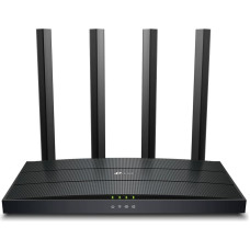 Tp-Link Wireless Router|TP-LINK|Wireless Router|1500 Mbps|Wi-Fi 6|1 WAN|3x10/100/1000M|Number of antennas 4|ARCHERAX17