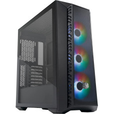 Cooler Master MasterBox 520 Mesh, Tower Case (black)