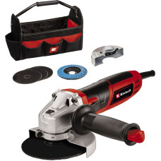 Einhell angle grinder TC-AG 125/850 kit (red/black, 850 watts)