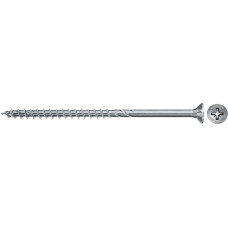 Fischer chipboard screw PowerFast II 5.0x100 countersunk head PZ (100 pieces, partial thread, galvanized)