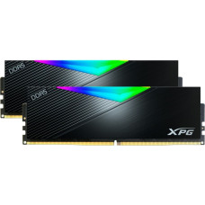 Adata DDR5 - 32GB - 8000 - CL - 38 (2x 16 GB) dual kit, RAM (black, AX5U8000C3816G-DCLARBK, XPG Lancer RGB, INTEL XMP, AMD EXPO)