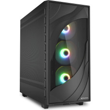 Sharkoon Rebel C80M RGB, tower case (black)