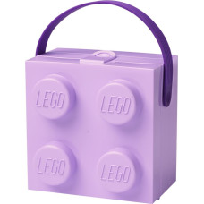 Room Copenhagen LEGO Box with Handle, Storage Box (lavender)