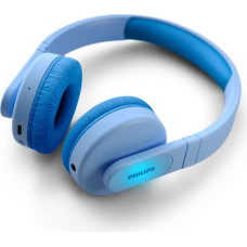 Philips TAK4206BL/00 Ausinės be mikrofono ir ausinės su mikrofonu Laisvų rankų įranga Vielinis ir Bevielis Su lankeliu Skambučiai / muzika C tipo USB Bluetooth Mėlyna